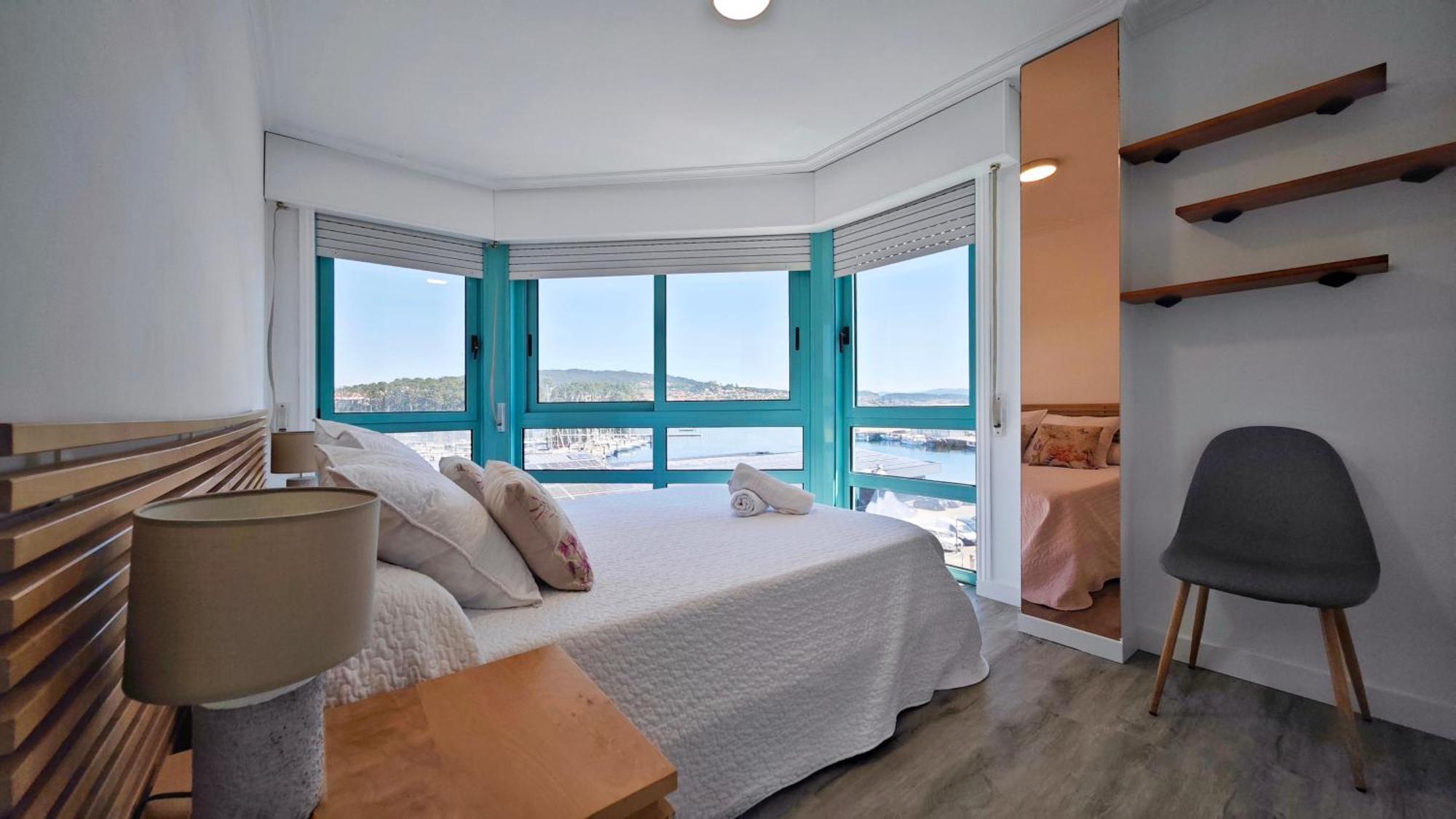 شقة Desconectaengalicia Puerto De Portonovo B المظهر الخارجي الصورة